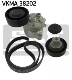 VKMA 38202 SKF Поликлиновой ременный комплект